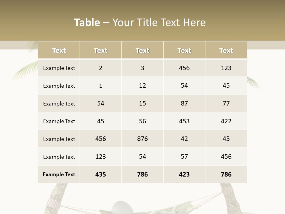 View Boss Beauty PowerPoint Template