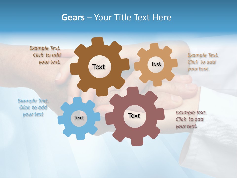 People Touching Need PowerPoint Template