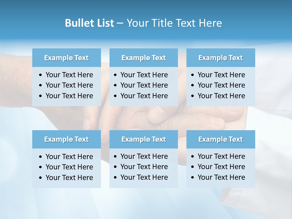 People Touching Need PowerPoint Template