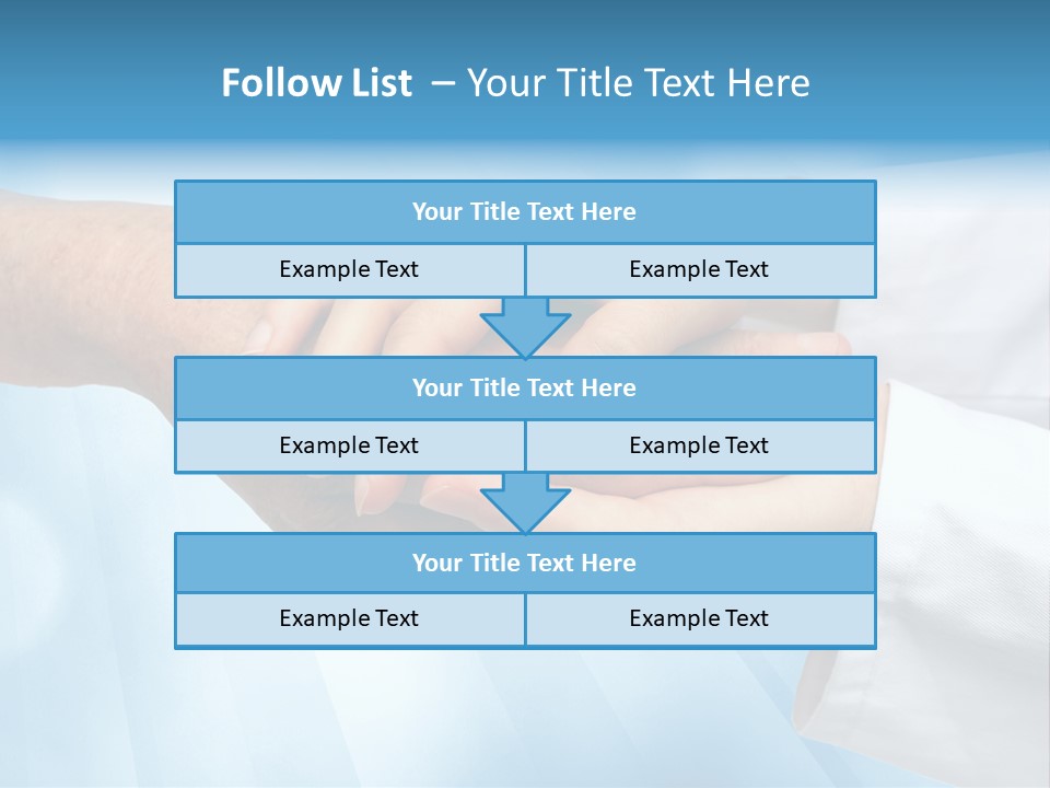 People Touching Need PowerPoint Template