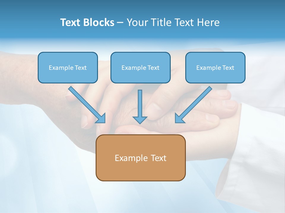 People Touching Need PowerPoint Template