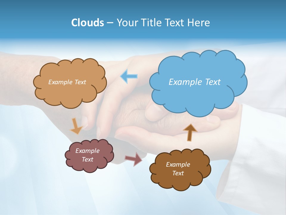 People Touching Need PowerPoint Template
