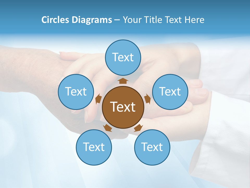 People Touching Need PowerPoint Template