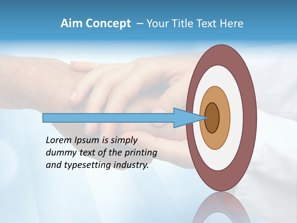 People Touching Need PowerPoint Template