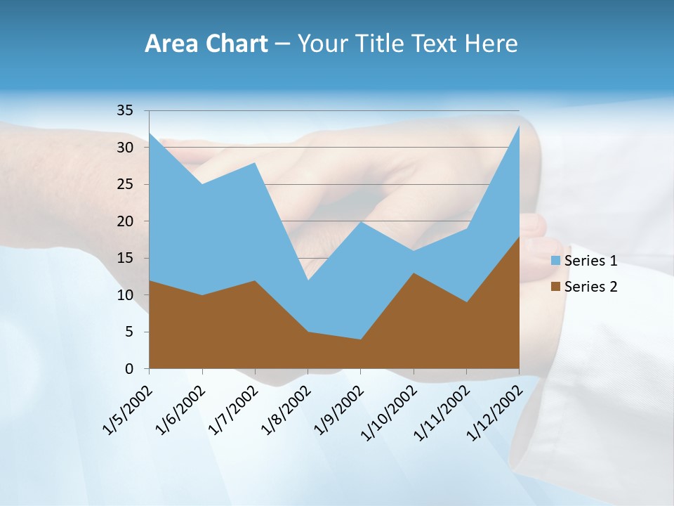 People Touching Need PowerPoint Template