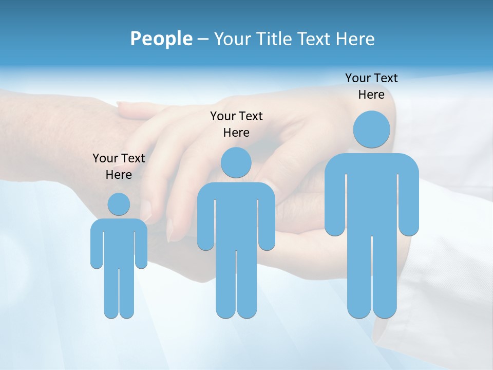 People Touching Need PowerPoint Template