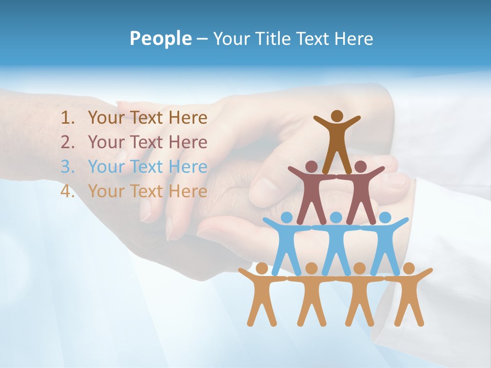 People Touching Need PowerPoint Template