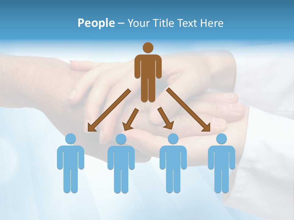 People Touching Need PowerPoint Template