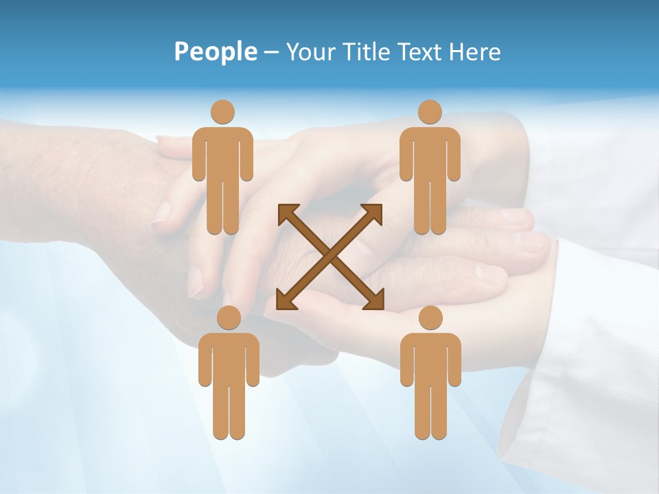 People Touching Need PowerPoint Template