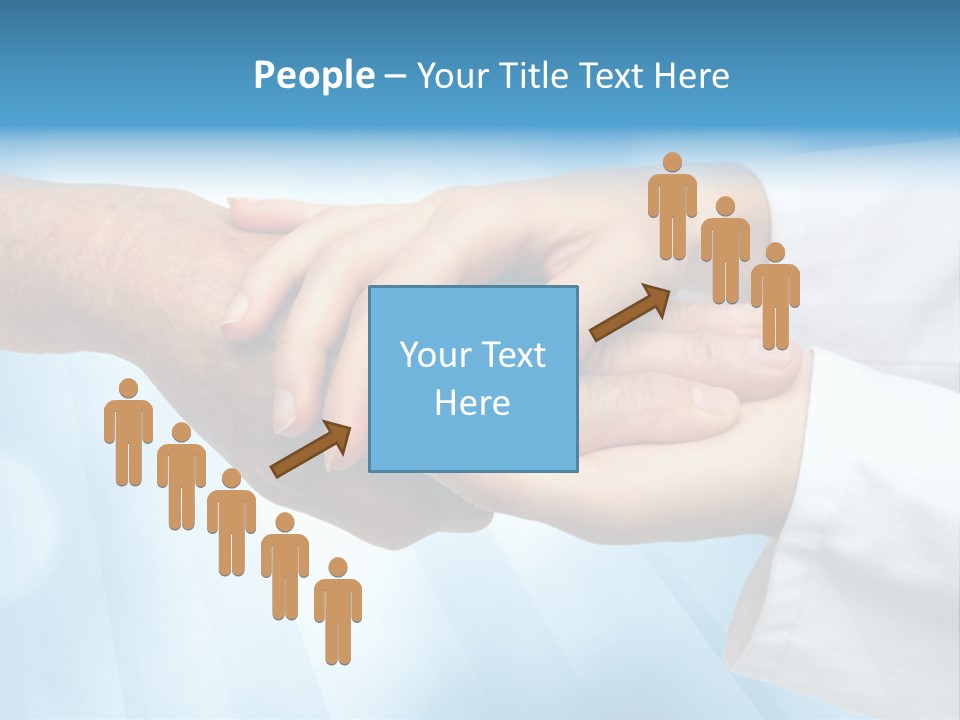 People Touching Need PowerPoint Template