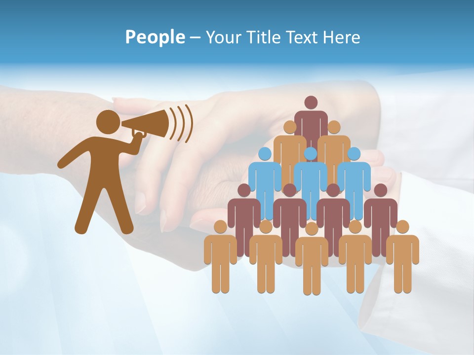 People Touching Need PowerPoint Template