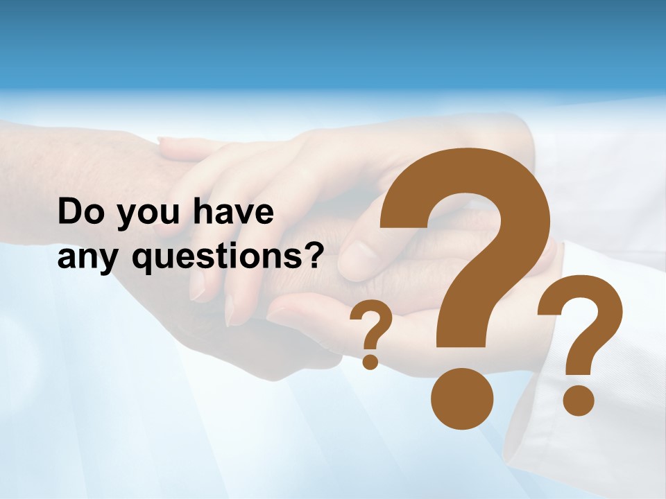 People Touching Need PowerPoint Template