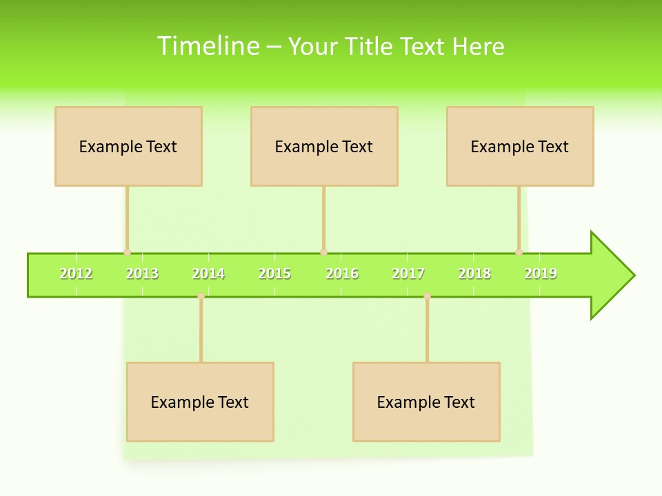 Todo Message Sticky PowerPoint Template