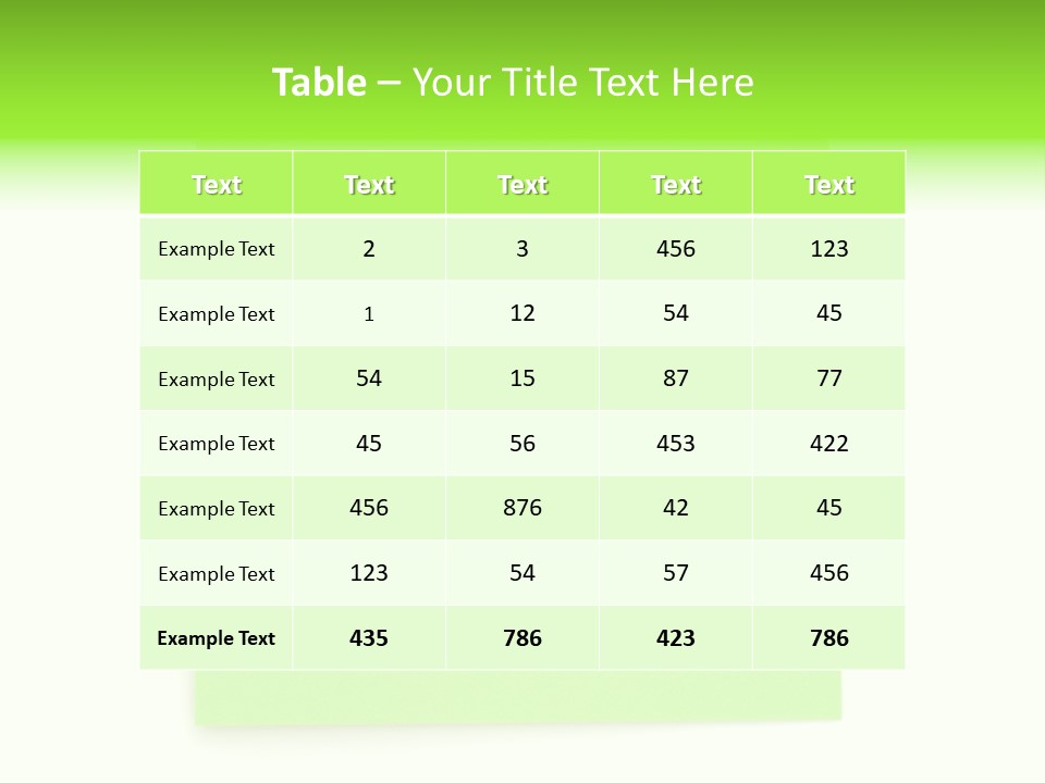 Todo Message Sticky PowerPoint Template