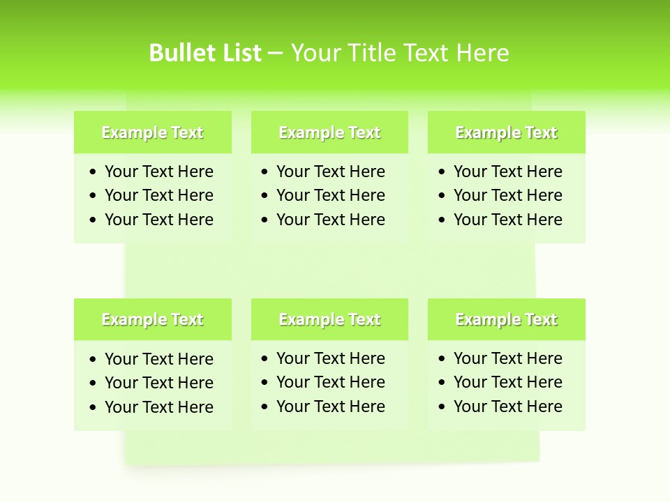 Todo Message Sticky PowerPoint Template