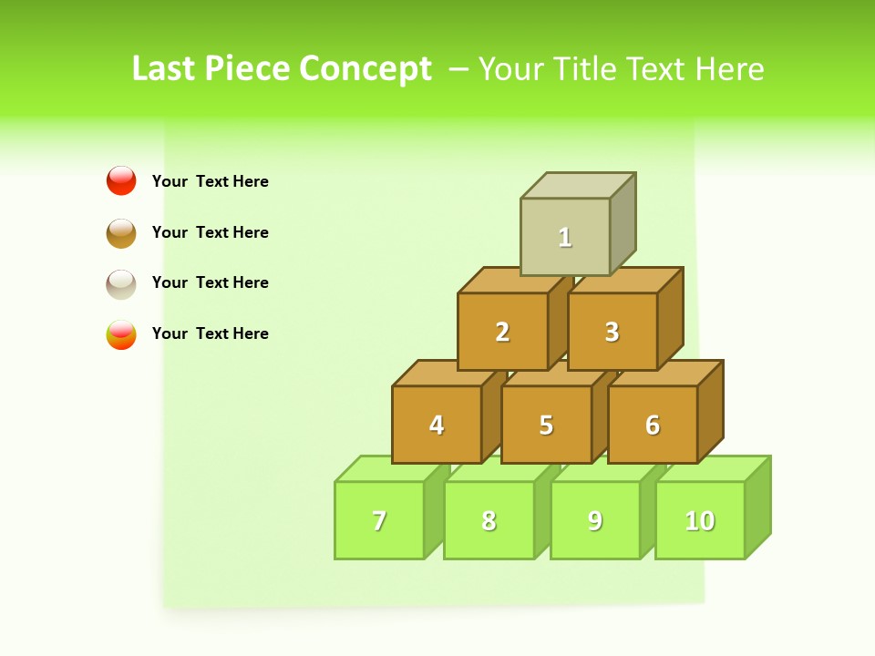 Todo Message Sticky PowerPoint Template