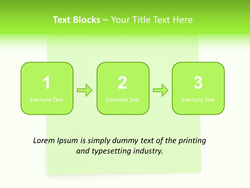 Todo Message Sticky PowerPoint Template