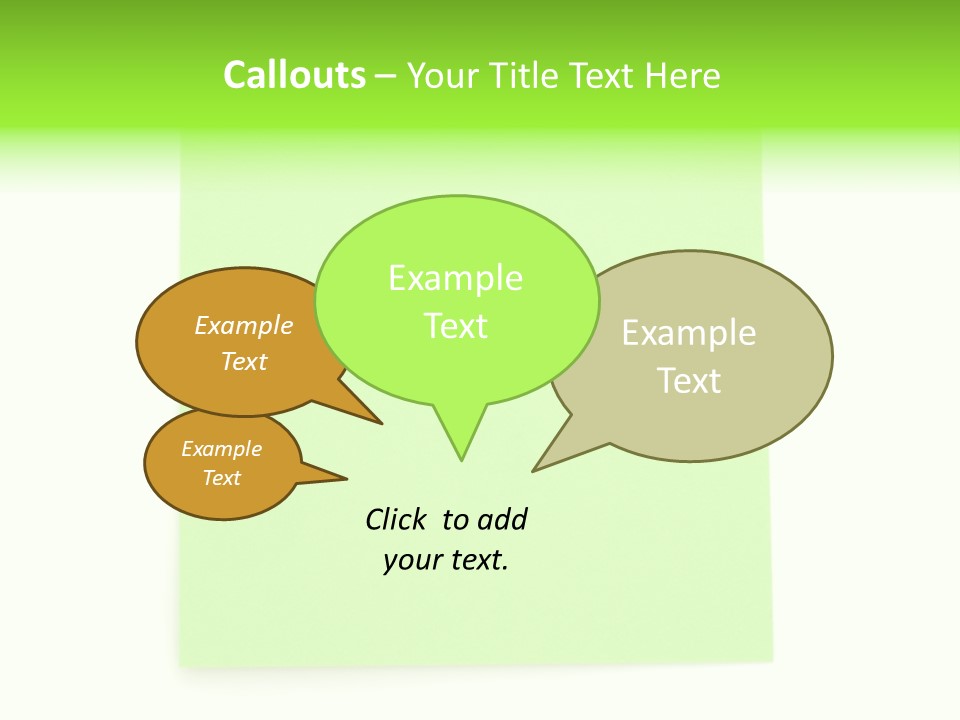 Todo Message Sticky PowerPoint Template