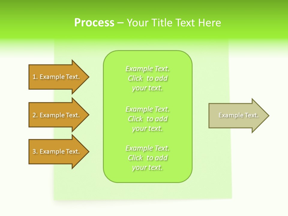 Todo Message Sticky PowerPoint Template