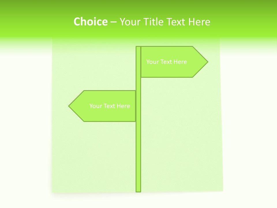 Todo Message Sticky PowerPoint Template