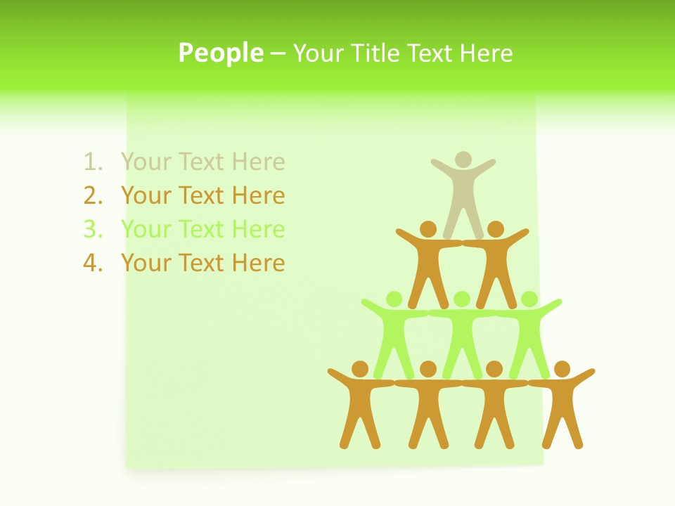 Todo Message Sticky PowerPoint Template