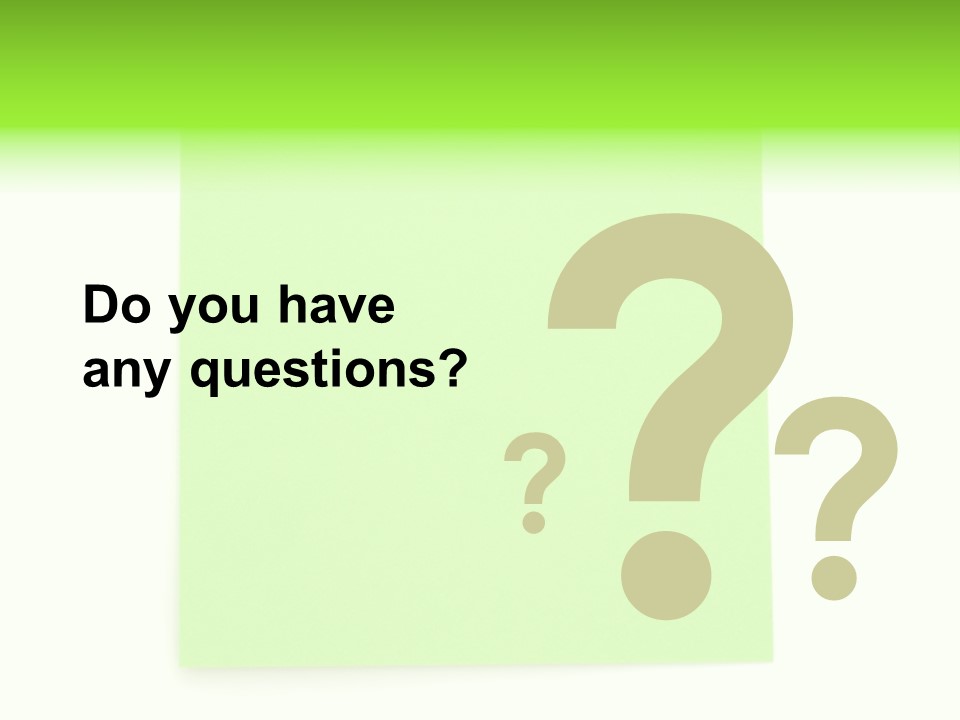 Todo Message Sticky PowerPoint Template