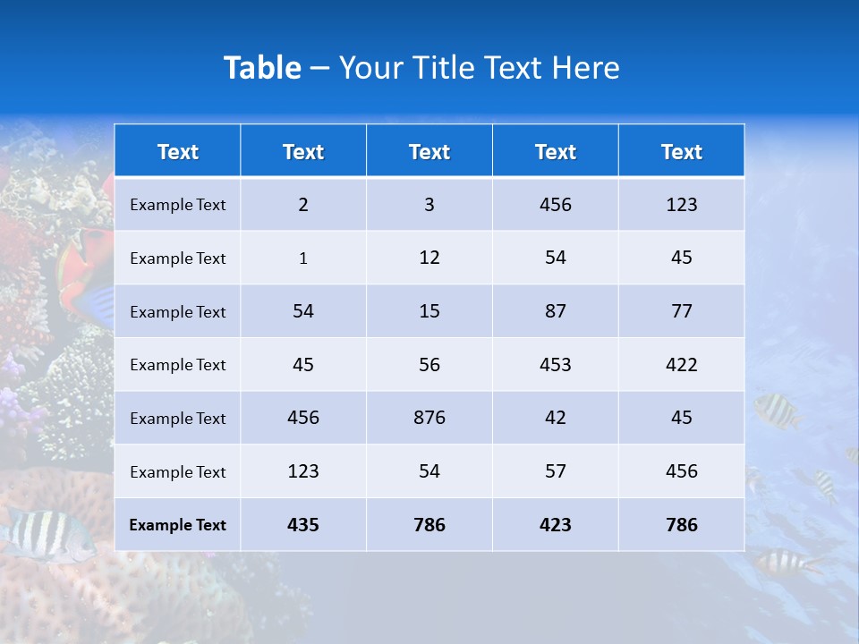 Fish PowerPoint Template