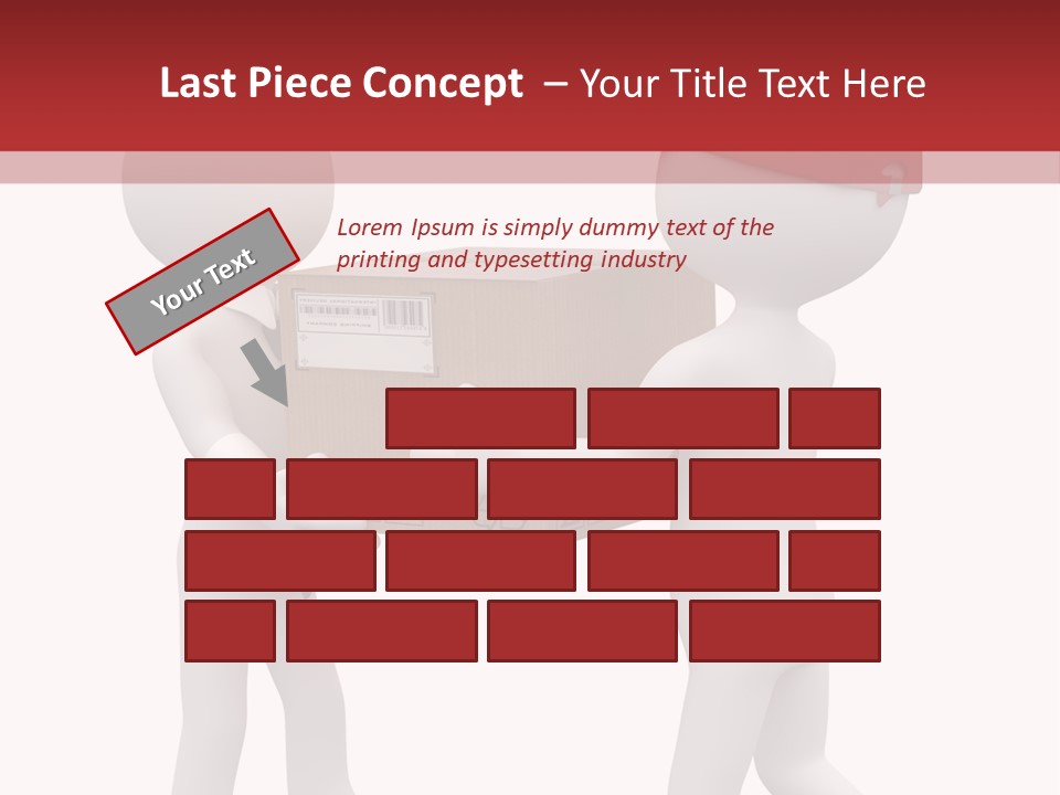 Industry Send White PowerPoint Template