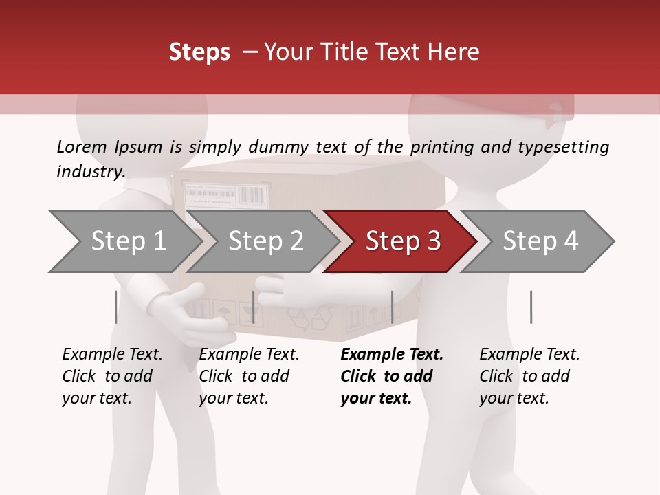 Industry Send White PowerPoint Template