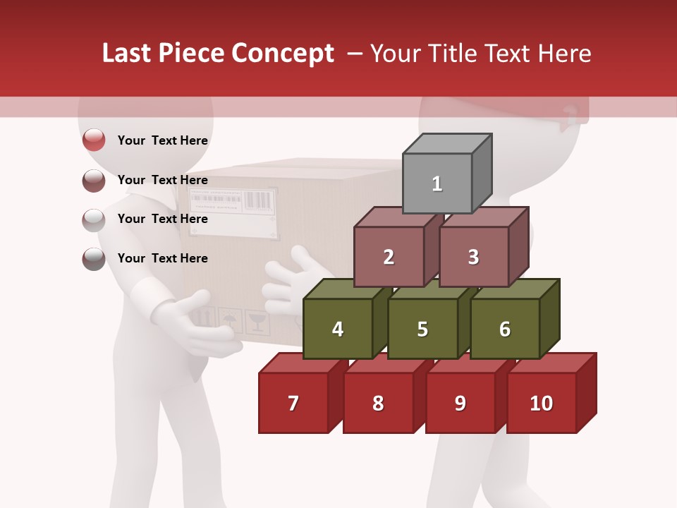 Industry Send White PowerPoint Template