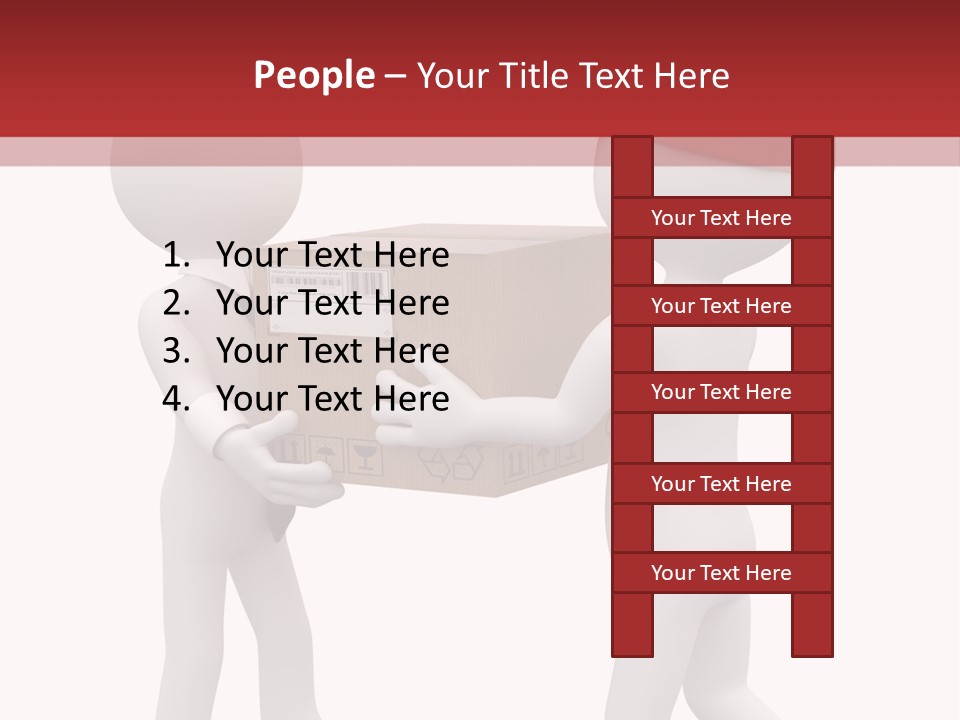 Industry Send White PowerPoint Template