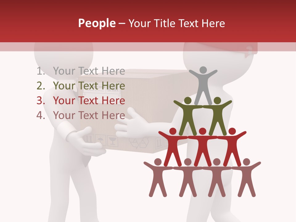 Industry Send White PowerPoint Template