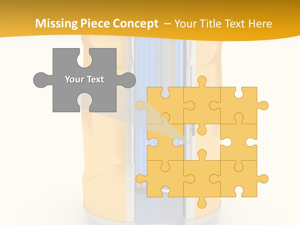 Sunburn Salon Tan PowerPoint Template