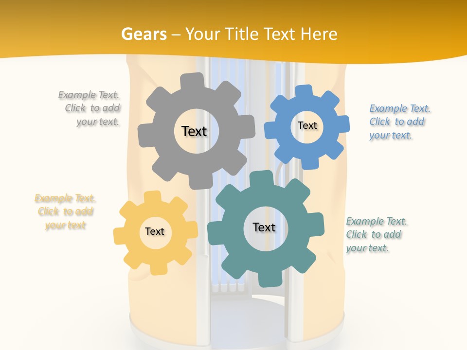 Sunburn Salon Tan PowerPoint Template