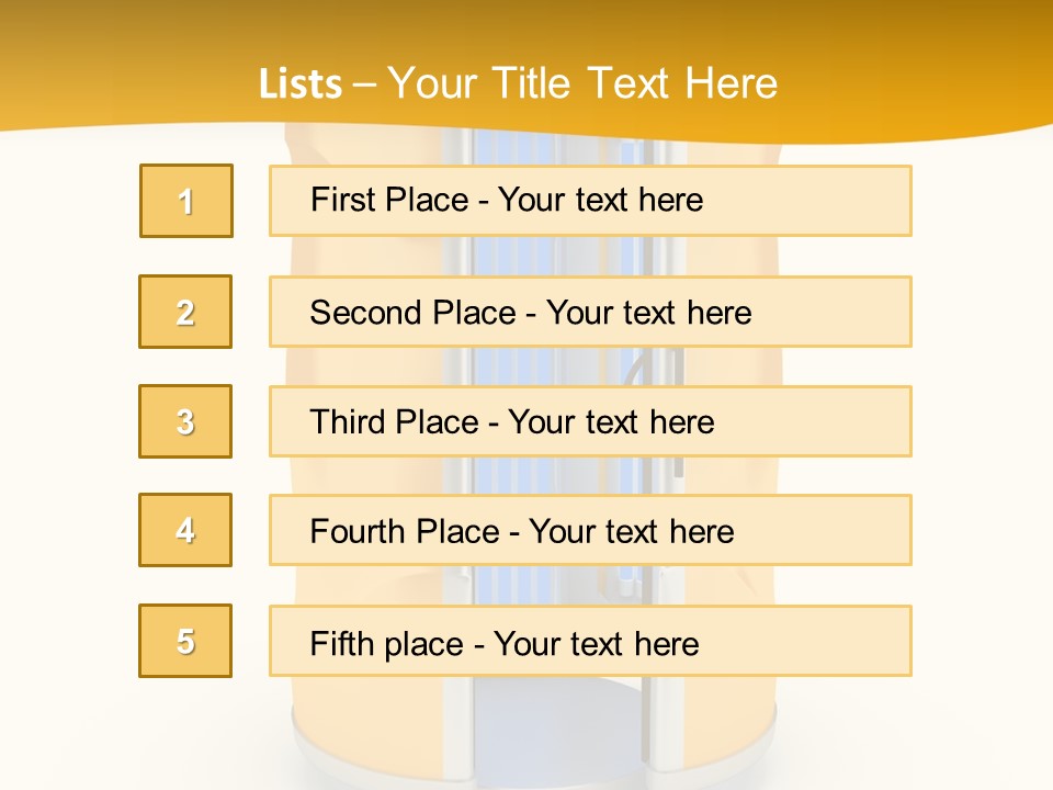 Sunburn Salon Tan PowerPoint Template