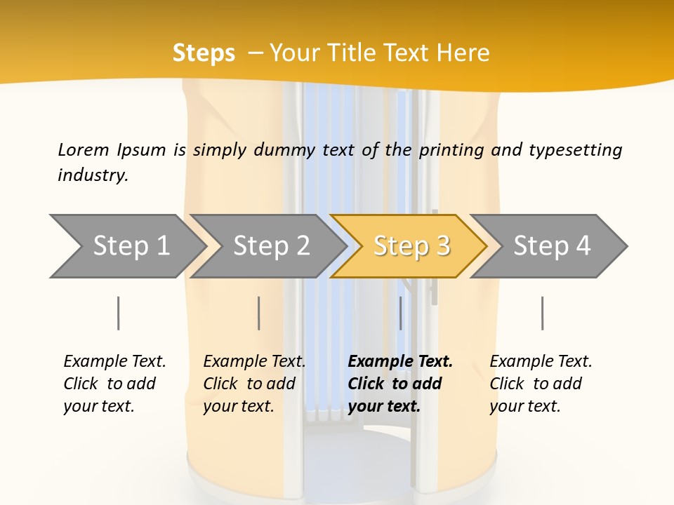Sunburn Salon Tan PowerPoint Template