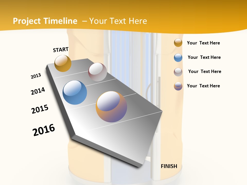 Sunburn Salon Tan PowerPoint Template