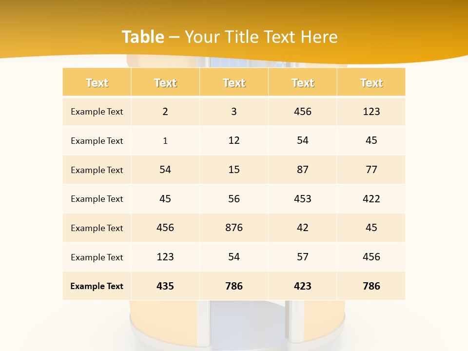 Sunburn Salon Tan PowerPoint Template