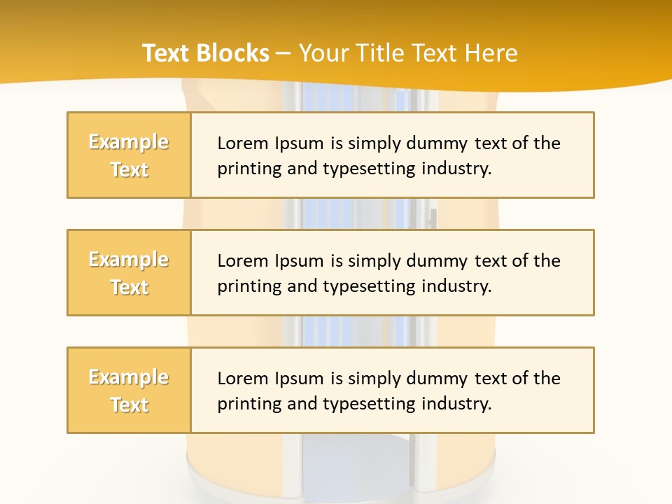 Sunburn Salon Tan PowerPoint Template