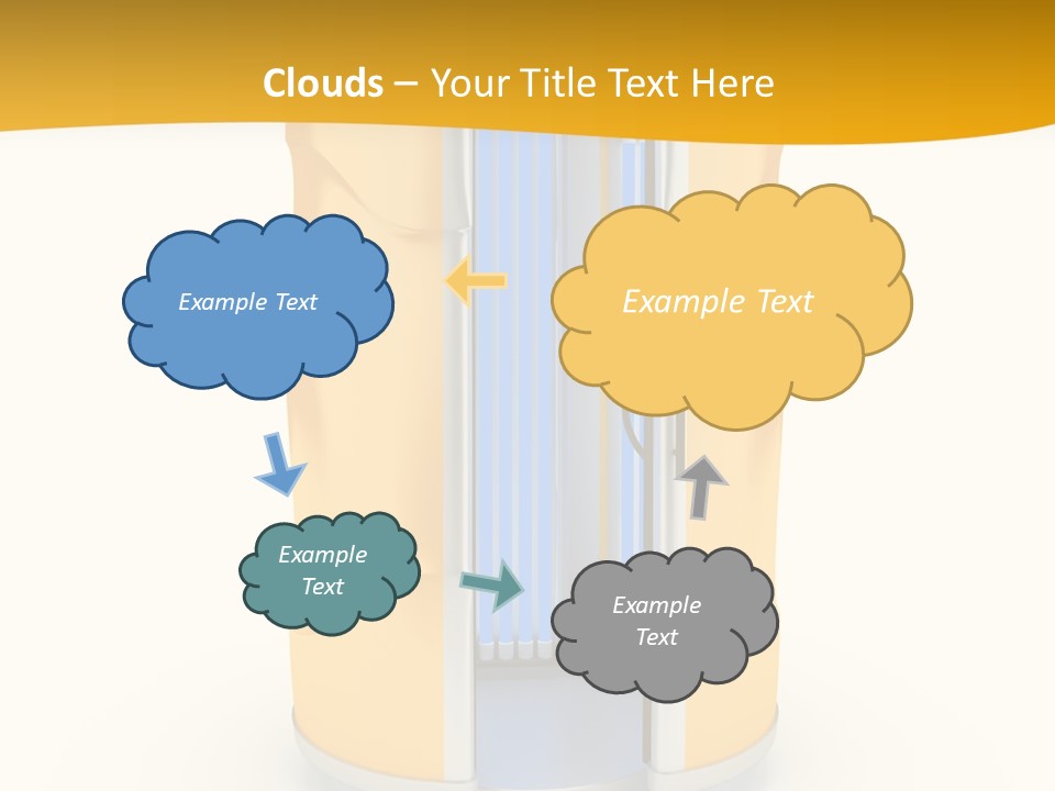 Sunburn Salon Tan PowerPoint Template