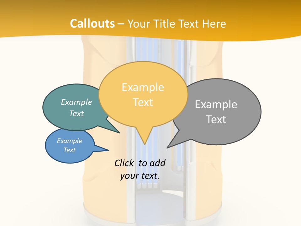 Sunburn Salon Tan PowerPoint Template