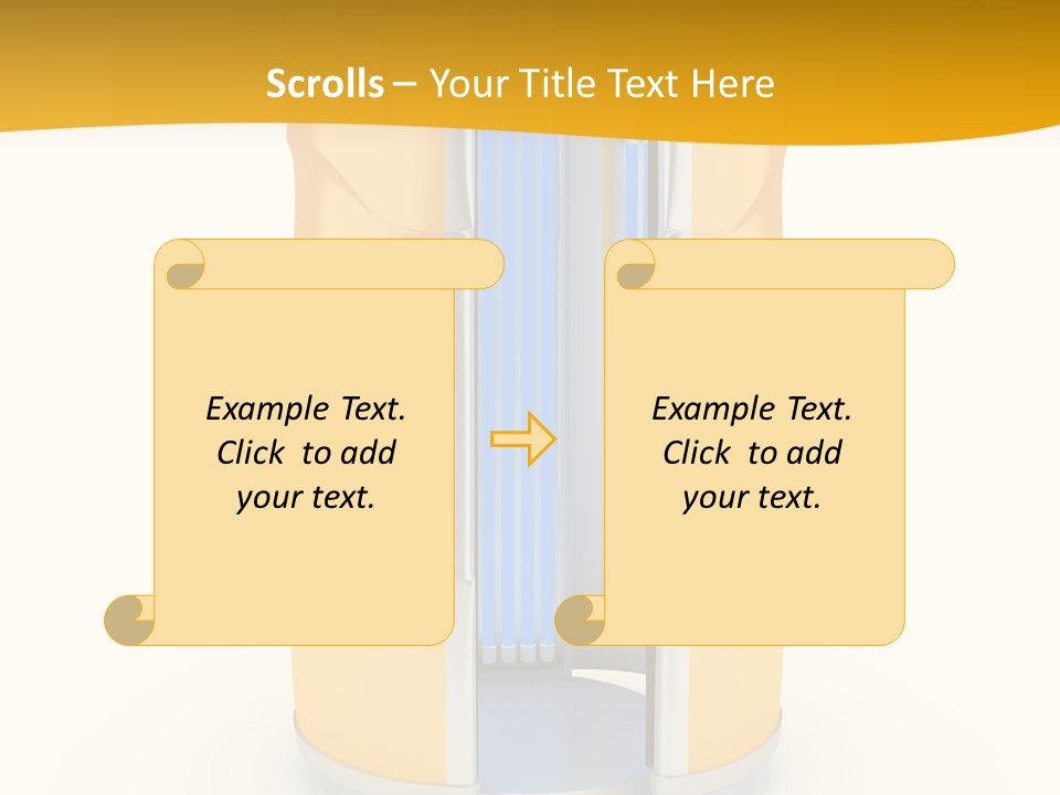 Sunburn Salon Tan PowerPoint Template