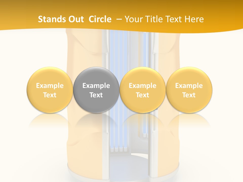 Sunburn Salon Tan PowerPoint Template