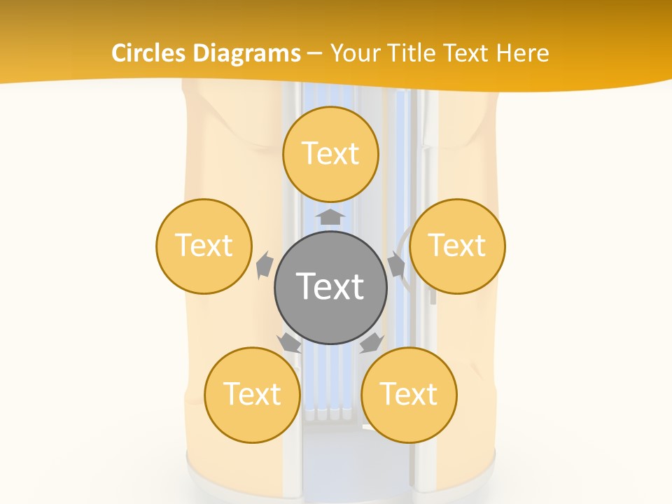 Sunburn Salon Tan PowerPoint Template