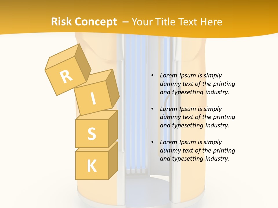 Sunburn Salon Tan PowerPoint Template