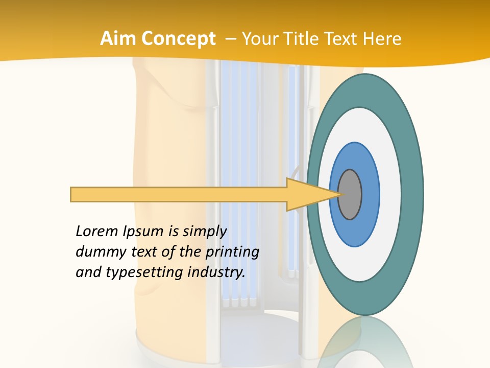 Sunburn Salon Tan PowerPoint Template