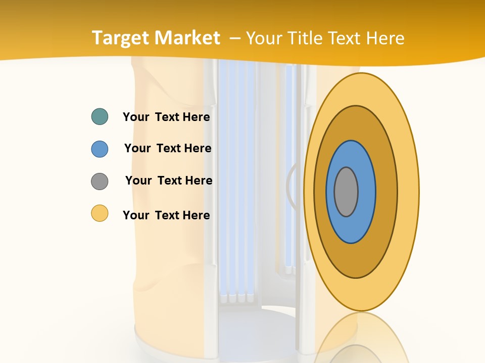 Sunburn Salon Tan PowerPoint Template