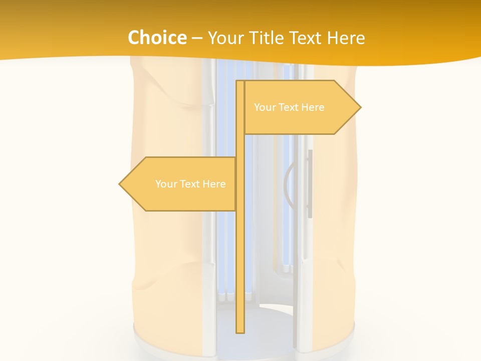 Sunburn Salon Tan PowerPoint Template