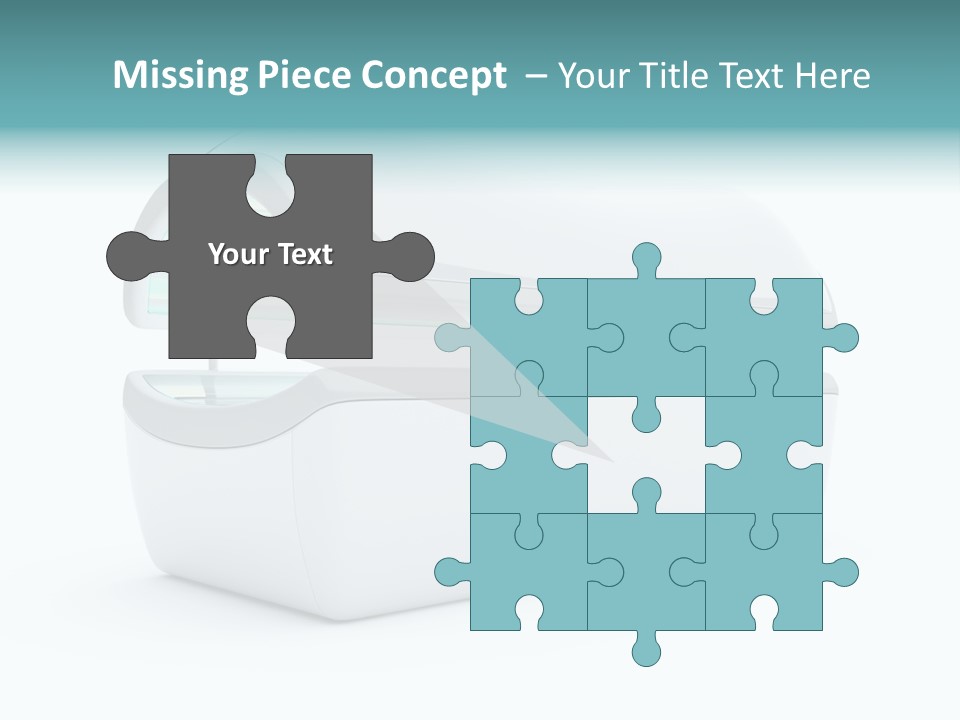 Tan Blue Spa PowerPoint Template