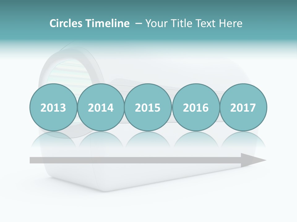 Tan Blue Spa PowerPoint Template